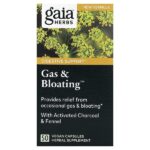 Gas & Bloating™, 50 веганских капсул — Gaia Herbs
