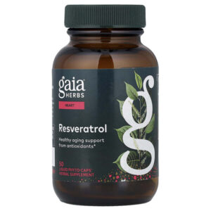 ресвератрол, 50 жидких капсул Phyto-Caps® — Gaia Herbs