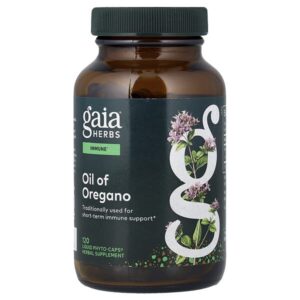 масло орегано, 120 капсул Liquid Phyto-Caps® (230 мг в 1 капсуле) — Gaia Herbs