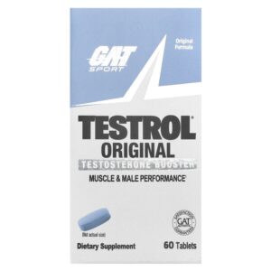 Testrol, средство повышение уровня тестостерона, 60 таблеток — GAT