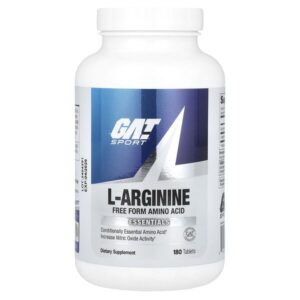 L-аргинин, 180 таблеток — GAT