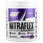 Sport, Nitraflex, виноград, 309 г (10,9 унции) — GAT