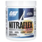 Sport, NITRAFLEX Burn, голубая малина, 204,9 г (7,23 унции) — GAT