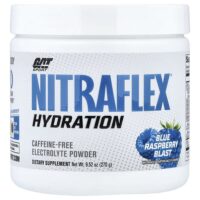 Sport, Nitraflex® Hydration, голубая малина, 270 г (9,52 унции) — GAT