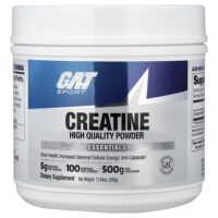 Sport, Essentials, креатин в порошке, без вкусовых добавок, 500 г (17,64 унции) — GAT