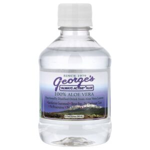 George's Aloe Vera, 100% алоэ вера, дистиллированный напиток, 240 мл (8 жидк. унций)