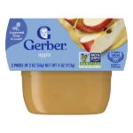 1st Foods®, поддерживаемый вкус яблока, 2 шт. в упаковке, 56 г (2 унции) — Gerber