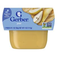 1st Foods®, поддерживаемый сок, со вкусом груши, 2 шт. в упаковке, 56 г (2 унции) — Gerber