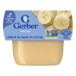1st Foods®, поддерживаемый снек, со вкусом банана, 2 шт. в упаковке, 56 г (2 унции) — Gerber