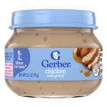 2nd Foods®, курица с подливой для малышей, умеющих сидеть, 71 г (2,5 унции) — Gerber