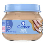 2nd Foods®, добавка с ветчиной и подливой, 71 г (2,5 унции) — Gerber