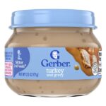 2nd Foods®, индейка с подливой для малышей, умеющих сидеть, 71 г (2,5 унции) — Gerber