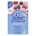 Yogurt Melts®, для детей от 8 месяцев, ягодное ассорти, 28 г (1 унция) — Gerber