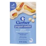 Yogurt Melts®, для детей от 8 месяцев, с персиковым вкусом, 28 г (1 унция) — Gerber