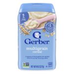 Детские хлопья, продукты для 2-х видов, из нескольких злаков, 227 г (8 унций) — Gerber