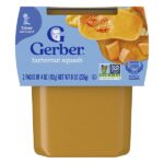 2nd Foods®, Sutter, мускатная тыква, 2 упаковки по 113 г (4 унции) — Gerber