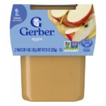 2nd Foods®, Sigma, со вкусом яблока, 2 шт. в упаковке, 113 г (4 унции) — Gerber