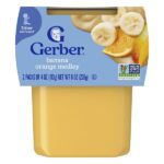2nd Foods®, Sutter, банан и апельсин, 2 упаковки по 113 г (4 унции) — Gerber