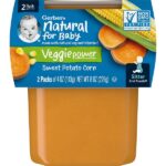 Natural for Baby, Veggie Power, 2nd Foods®, батат и кукуруза, 2 пакетика по 113 г (4 унции) — Gerber