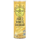 Картофельные чипсы, выдержанный белый чеддер, 160 г (5,6 унции) — The Good Crisp Company