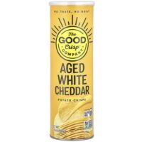 Картофельные чипсы, выдержанный белый чеддер, 160 г (5,6 унции) — The Good Crisp Company