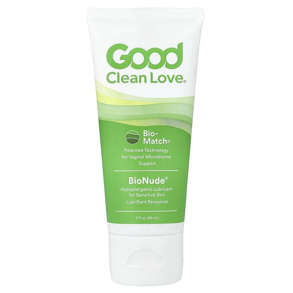 gcl00025_v_24.jpg Bio-Match®, BioNude®, гипоаллергенная смазка, для чувствительной кожи, 88 мл (3 жидк. унции) — Good Clean Love