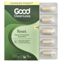 Reset, вагинальная свеча, 10 желатиновых свечей — Good Clean Love