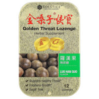 Lozenge, пастилка Luo Han Guo, 12 пастилок — Golden Throat