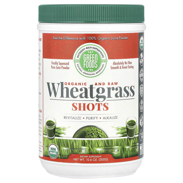 gfc20344_v_41.jpg Органические сырые ростки пшеницы, 300 г (10,6 унции) — Green Foods