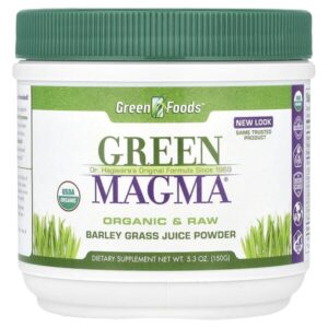 Green Magma®, порошок сока из травы ячменя, 150 г (5,3 унции) — Green Foods