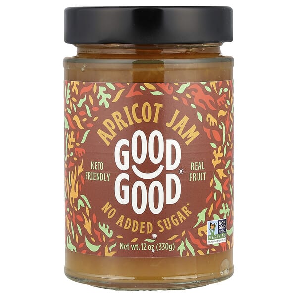 ggd00817_v_24.jpg Apricot Jam, 12 oz (330 g) — GOOD GOOD