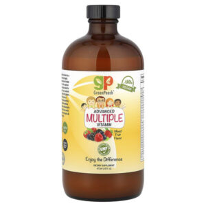 Advanced Multiple Vitamin, смесь фруктов, 473 мл (16 жидк. Унций) — GreenPeach