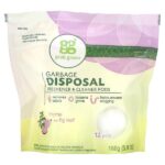 Garbage Disposal Freshener & Cleaner Pods, Thyme with Fig Leaf, 12 Pods, 5.9 oz (168 g) — Grab Green
