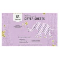 D Dry Sheets, для детей от 5 месяцев, Dreamy Rosewood с эфирными маслами, 80 компостируемых листов — Grab Green