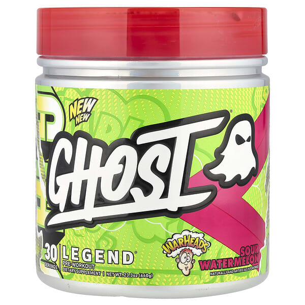 ghs52769_v_8.jpg Legend®, предтренировочный комплекс, Warheads®, арбуз, 660 г (23,3 унции) — Ghost