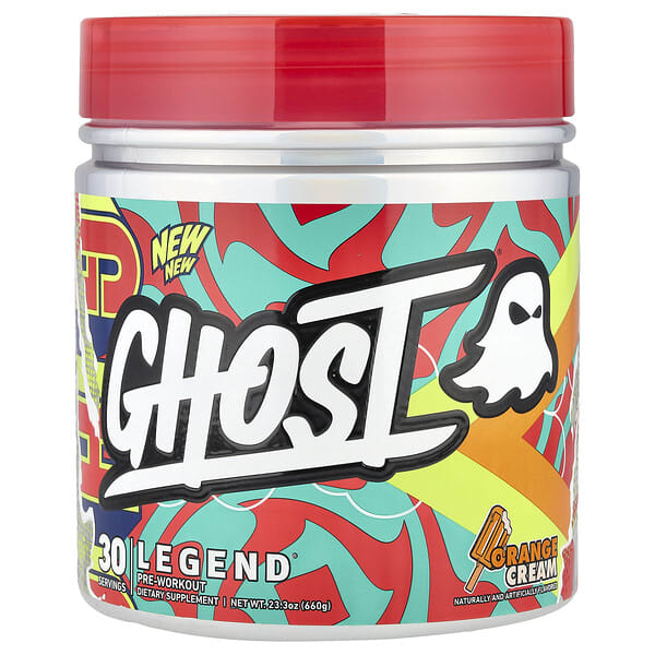 ghs52772_v_8.jpg Legend®, перед тренировкой, апельсиновый крем, 660 г (23,3 унции) — Ghost