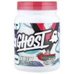 Whey, чистый изолят протеина, со вкусом клубники и арбуза, 710 г (1,57 фунта) — Ghost