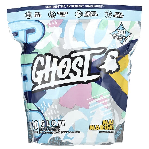 ghs81520_v_8.jpg Glow, манго и маргарита, 30 палочек по 7 г (0,25 унции) — Ghost