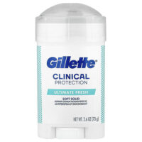 Мягкий твердый дезодорант, максимальная свежесть, 73 г (2,6 унции) — Gillette