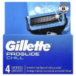 Сменные кассеты для бритья Fusion5 Proshield, Chill, 4 кассеты — Gillette