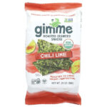 Снеки из жареных морских водорослей, чили и лайм, 10 г (0,35 унции) — gimMe