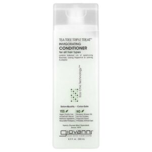 Tea Tree Triple Treat™, тонизирующий кондиционер, для всех типов волос, 250 мл (8,5 жидк. унции) — Giovanni