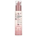 2chic, Frizz Be Gone, несмываемый эликсир для разглаживания непослушных волос, для ухода и укладки, масло ши и масло сладкого миндаля, 118 мл (4 жидк. унции) — Giovanni