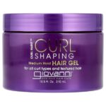 Curl Habit™, гель для формирования локонов, средней фиксации, для всех типов локонов и текстурированных волос, 310 мл (10,5 жидк. Унции) — Giovanni