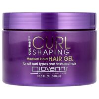 Curl Habit™, гель для формирования локонов, средней фиксации, для всех типов локонов и текстурированных волос, 310 мл (10,5 жидк. Унции) — Giovanni