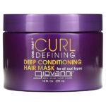 Curl Habit, маска для глубокого кондиционирования для определения локонов, для всех типов локонов, 295 мл (10 жидк. унц.) — Giovanni