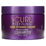 Curl Habit, крем для укладки волос, для всех типов локонов, 295 мл (10 жидк. унц.) — Giovanni