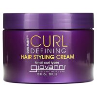 Curl Habit, крем для укладки волос, для всех типов локонов, 295 мл (10 жидк. унц.) — Giovanni