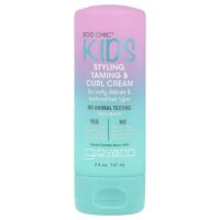 Eco Chic® Kids, крем для укладки волос, укрощение локонов, 147 мл (5 жидк. унц.) — Giovanni