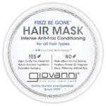 Frizz Be Gone™, маска для волос, интенсивный кондиционер против пушения, 295 мл (10 жидк. унц.) — Giovanni
